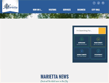 Tablet Screenshot of mariettapower.org